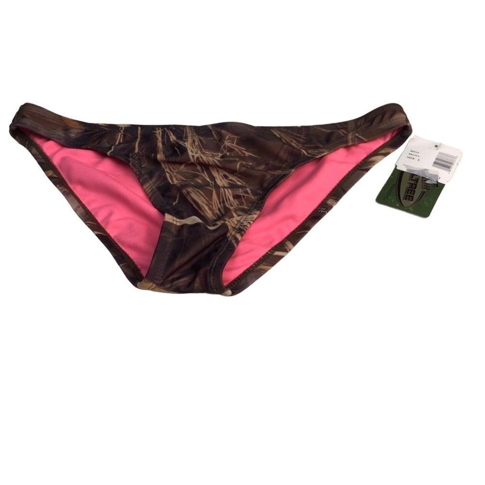 Real tree bikini bottoms size large